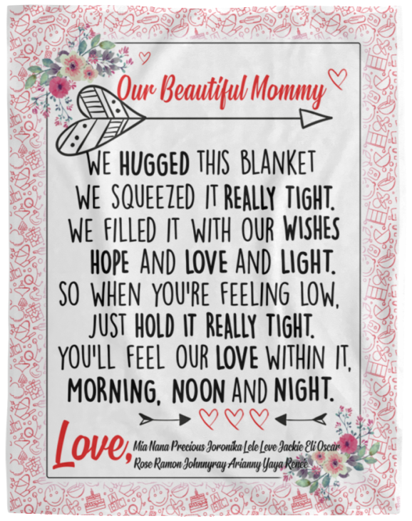MiaNanaPreciousJoronikaLeleLeveJackieEliOscarRoseRamonJohnnyrayAriannyYayaRenée - VPL Cozy Plush Fleece Blanket - 60x80