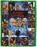 The Muppet Christmas Carol Blanket The Muppet Quilt Fleece Sherpa Throw Blanket - VPL Cozy Plush Fleece Blanket - 60x80
