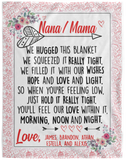 James, Brandon, Athan, Estella, and Alexis - VPL Cozy Plush Fleece Blanket - 60x80