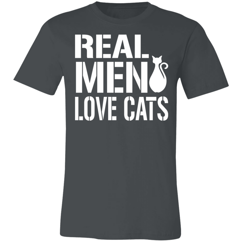 Real Men Love Cats Shirt Awesome Cats Lover T-Shirt