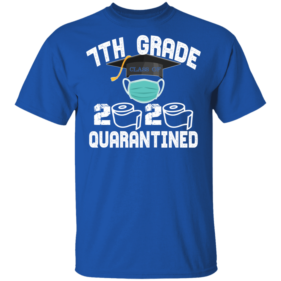 7th Grade Class of 2020 Quarantined T-Shirt Graduation Quarantine Shirt