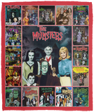 The Munsters Blanket, The Munsters TV Series Fleece, Sherpa Blanket VPM Cozy Plush Fleece Blanket - 50x60