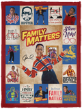 Family Matters Blanket, Family Matters TV Series Fleece, Sherpa Blankets - VPS Cozy Plush Fleece Blanket - 30x40