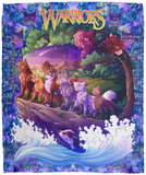 Warriors Cats Blanket Super Soft Cozy Warm Plush Throw Blankets VPM Cozy Plush Fleece Blanket - 50x60