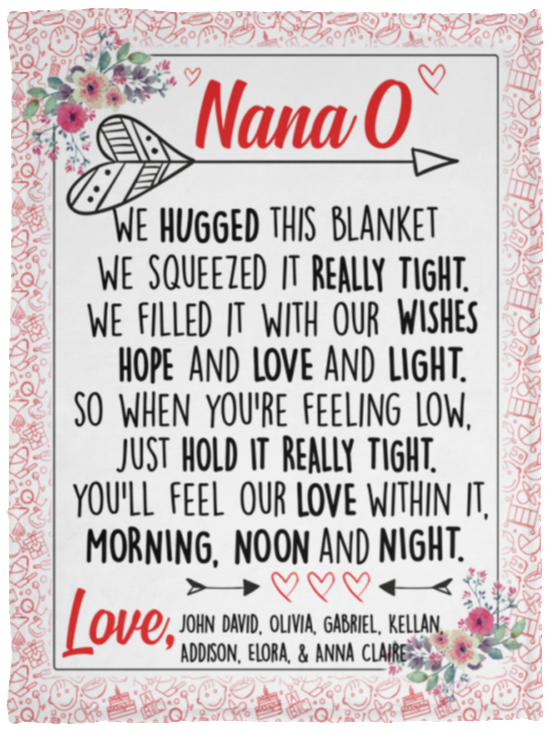 John David, Olivia, Gabriel, Kellan - VPS Cozy Plush Fleece Blanket - 30x40