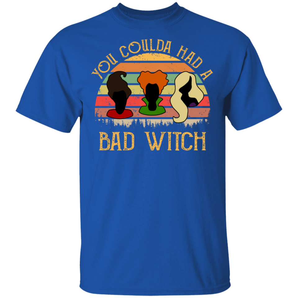 Halloween You Coulda Had A Bad Witch Movie T-Shirt a