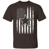 Dallas Cowboys Shirt, Cowboy Flag football Dallas Fans T-Shirt (Men's T-Shirt)