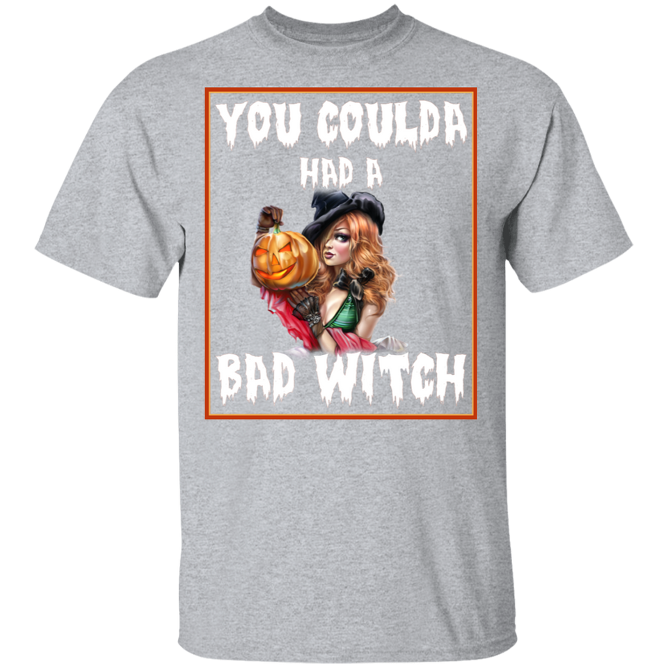 Halloween You Coulda Had A Bad Witch Movie T-Shirt c