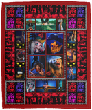 American Horror Story 1984 Blanket American Horror Story TV Series Quilt Fleece VPM Cozy Plush Fleece Blanket - 50x60