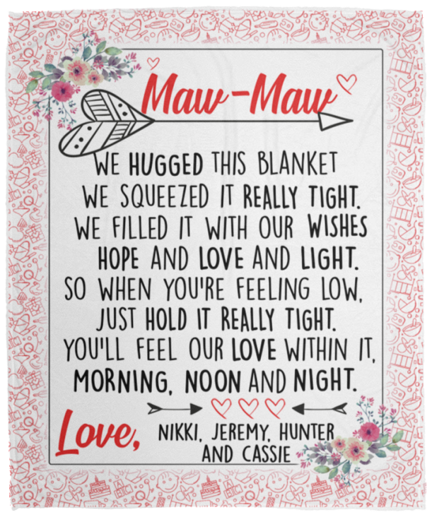 Nikki,Jeremy,hunter and cassie - VPM Cozy Plush Fleece Blanket - 50x60