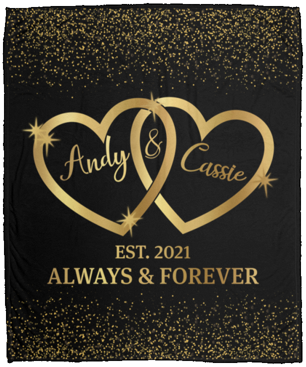 Andy - VPM Cozy Plush Fleece Blanket - 50x60