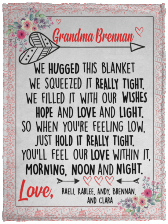 Raeli, Karlee, Andy, Brennan, and Clara 30x40 cc VPS Cozy Plush Fleece Blanket - 30x40