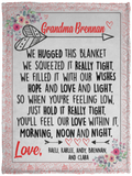 Raeli, Karlee, Andy, Brennan, and Clara 30x40 cc VPS Cozy Plush Fleece Blanket - 30x40