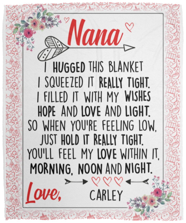 Carley - VPM Cozy Plush Fleece Blanket - 50x60