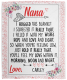 Carley - VPM Cozy Plush Fleece Blanket - 50x60