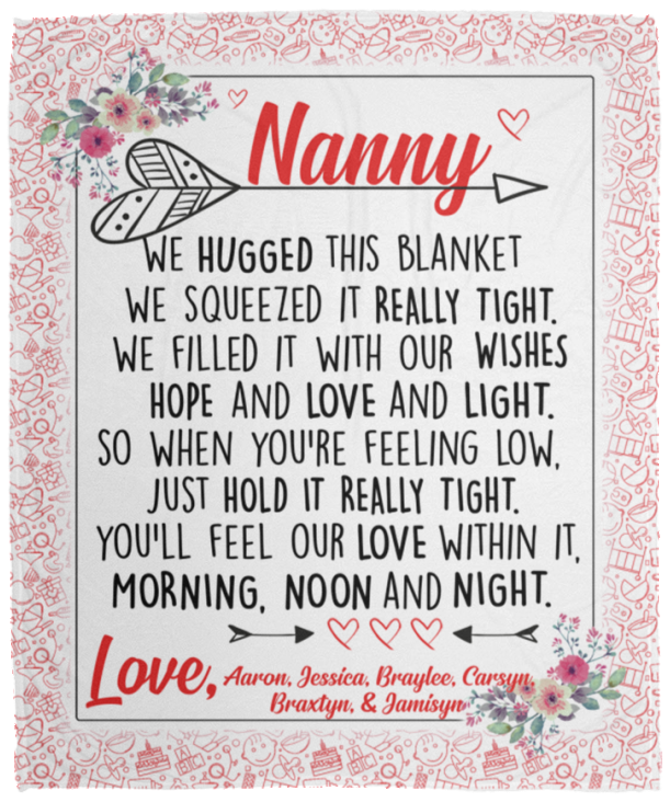 Aaron, Jessica, Braylee, Carsyn, Braxtyn, & Jamisyn - VPM Cozy Plush Fleece Blanket - 50x60