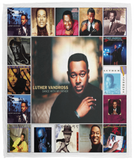 Luther Vandross Blanket Luther Vandross For Fans Quilt Fleece Sherpa Blanket VPM Cozy Plush Fleece Blanket - 50x60