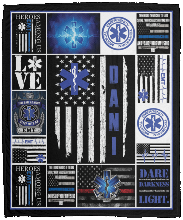 DANI - VPM Cozy Plush Fleece Blanket - 50x60