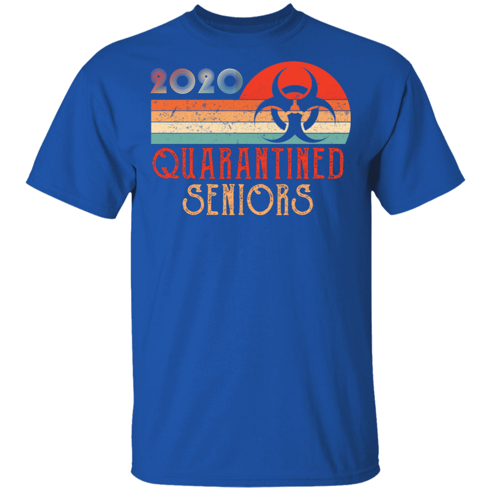 Vintage 2020 Quarantined Seniors T-Shirt, 2020 Quarantined Seniors Shirt