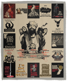 Monty Python And The Holy Grail Blanket, Funny Movie Fleece, Sherpa Blanket VPM Cozy Plush Fleece Blanket - 50x60