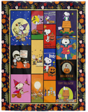 Snoopy V1 - Snoopy halloween - VPL Cozy Plush Fleece Blanket - 60x80