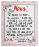 Summer, Hunter, Nova, and Harper - VPM Cozy Plush Fleece Blanket - 50x60