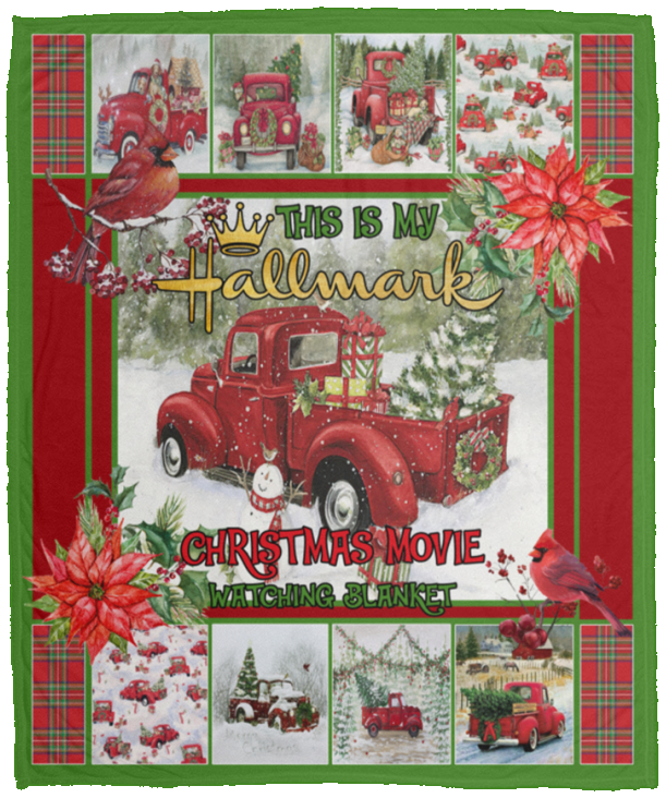 This is My Hallmark V1 - VPM Cozy Plush Fleece Blanket - 50x60
