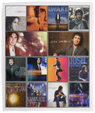 Josh Groban Blanket Fleece Sherpa Throw Quilt Blanket for Bedroom Sofa VPM Cozy Plush Fleece Blanket - 50x60