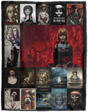 This is My Horror Movie Watching Blanket, This is My Horror Movie Blanket, Halloween Blanket, Horror Blanket Gifts for Halloween, Christmas Blankets (Annabelle V1) - VPL Cozy Plush Fleece Blanket - 60x80