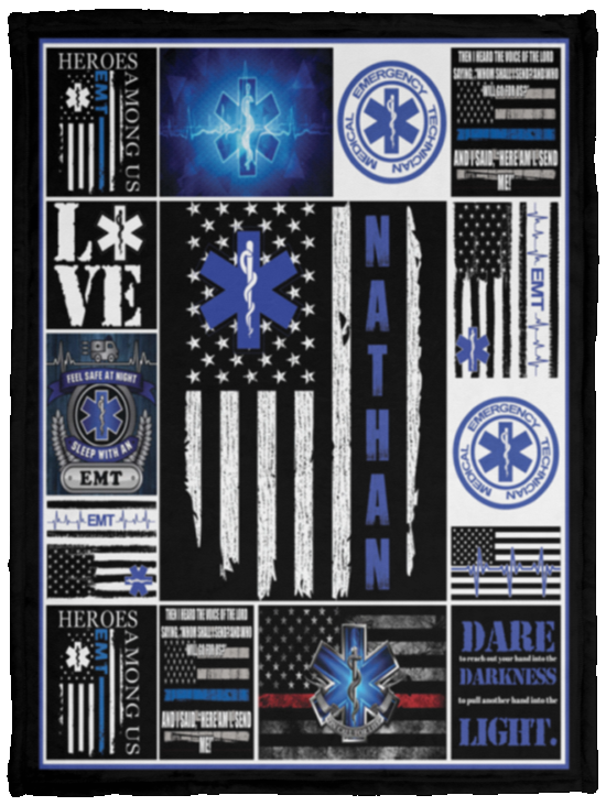 Nathan - VPS Cozy Plush Fleece Blanket - 30x40