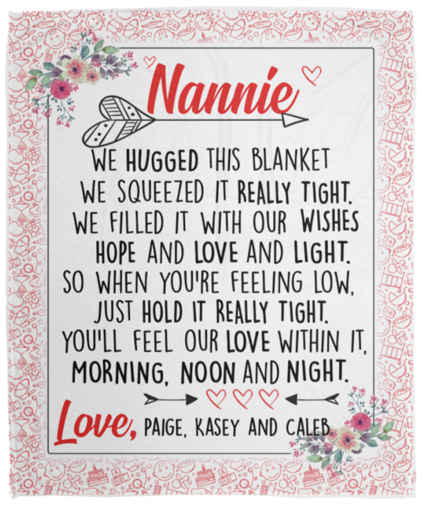 Paige, Kasey and Caleb - VPM Cozy Plush Fleece Blanket - 50x60