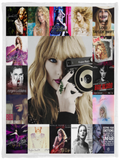 Taylor Swift Blanket, Taylor Swift Quilt, Fleece, Sherpa Blanket for Bedroom VPS Cozy Plush Fleece Blanket - 30x40