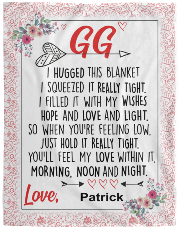 Patrick - VPL Cozy Plush Fleece Blanket - 60x80