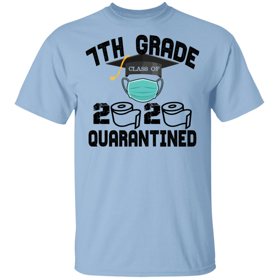 7th Grade Class of 2020 Quarantined T-Shirt Graduation Quarantine Shirt