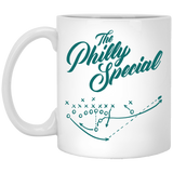 The Philly Special Eagles Nick Foles Trick Play Coffee Mug Philly Special Mug - Funny Philadelphia Eagles Superbowl Mug, 4th Down Play, Nick Foles Touchdown, Special Football Mug 11oz
