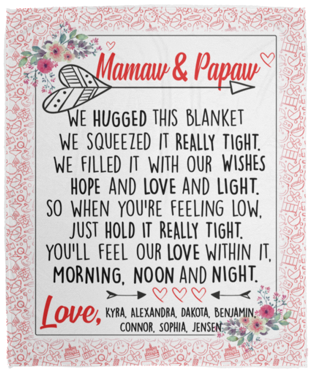 Kyra, Alexandra, Dakota, Benjamin, Connor - VPM Cozy Plush Fleece Blanket - 50x60