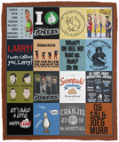 Impractical Jokers Blanket, Impractical Jokers Quilt Fleece Sherpa Throw Blanket VPM Cozy Plush Fleece Blanket - 50x60