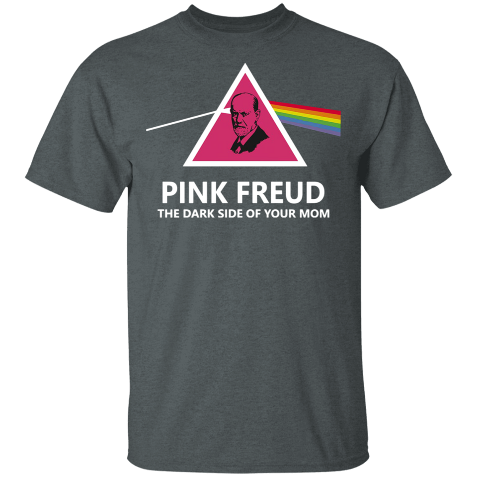 THITHO STORE Pink Freud The Dark Side of Your Mom T-Shirt