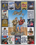 Smokey And The Bandit Blanket Quilt Fleece Sherpa Throw Blanket  - VPL Cozy Plush Fleece Blanket - 60x80