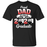 Jennifer Corrigan Proud Dad of A Class of 2020 Graduate T-Shirt Senior 2020 Quarantine - CC