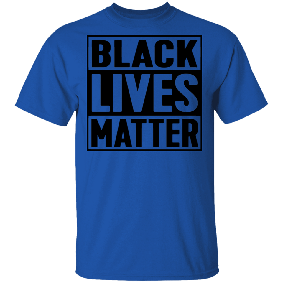 Black Lives Matter T-Shirt I Cant Breathe All Size (S-5XL) + Color  Black BLM - Mens