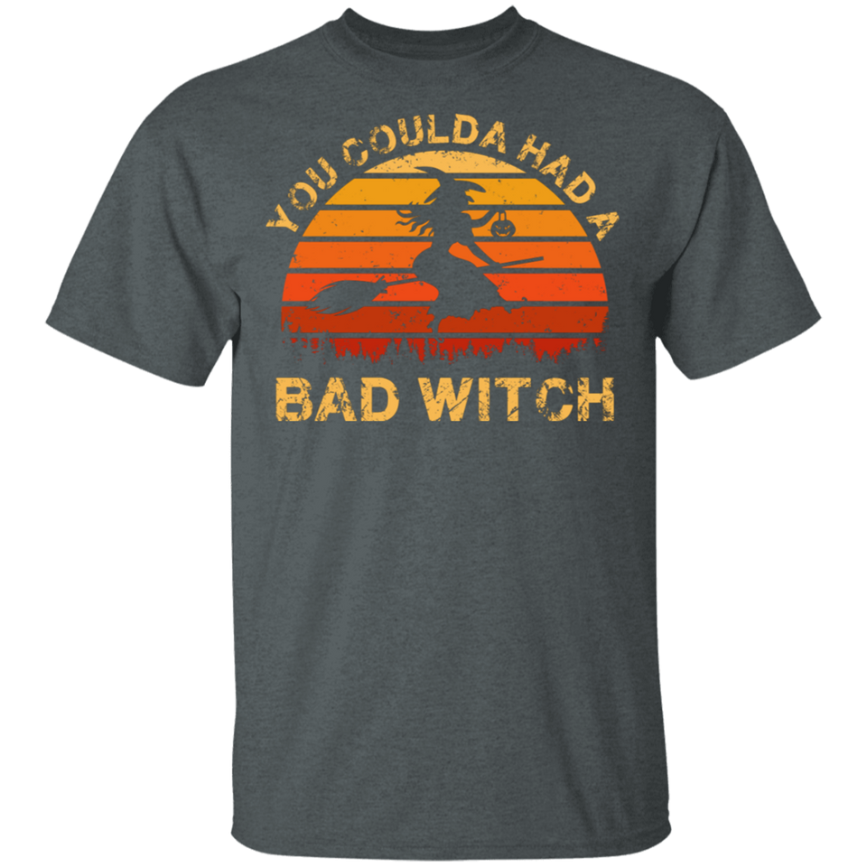 Halloween You Coulda Had A Bad Witch Movie T-Shirt b