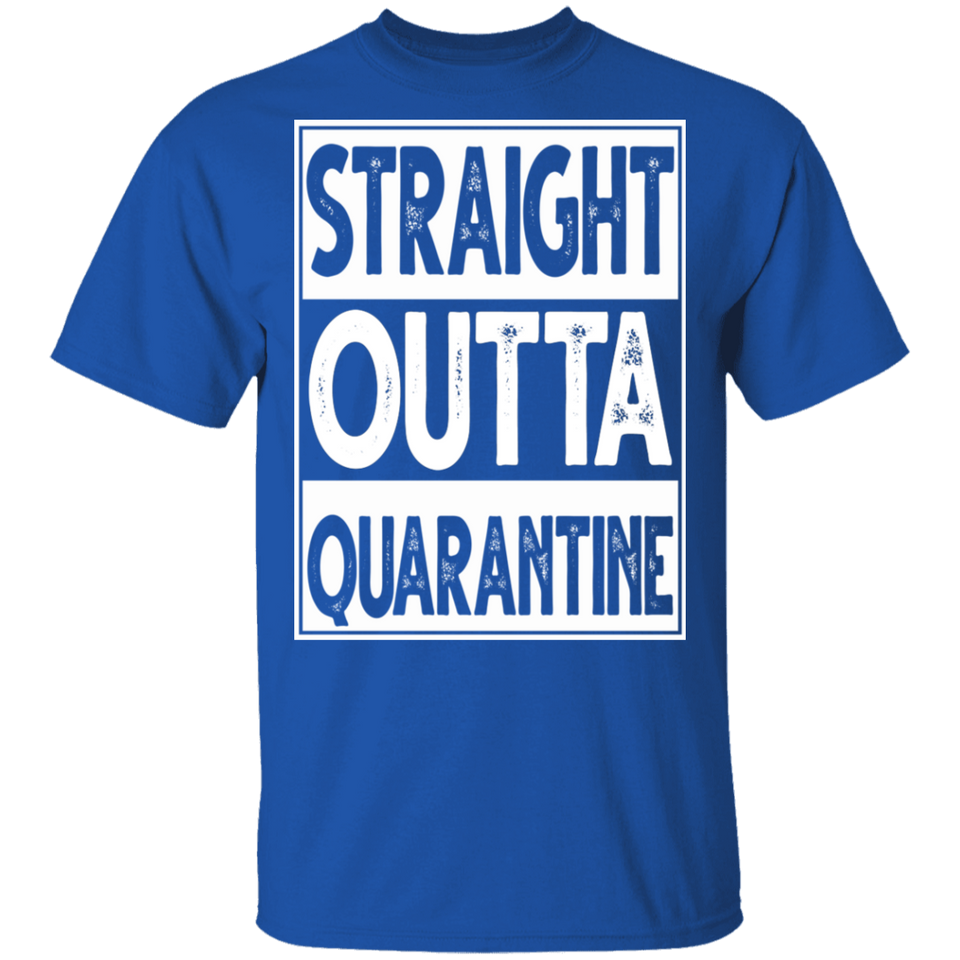 Adult Straight Outta Quarantine T-Shirt, Straight Outta Quarantine Shirt