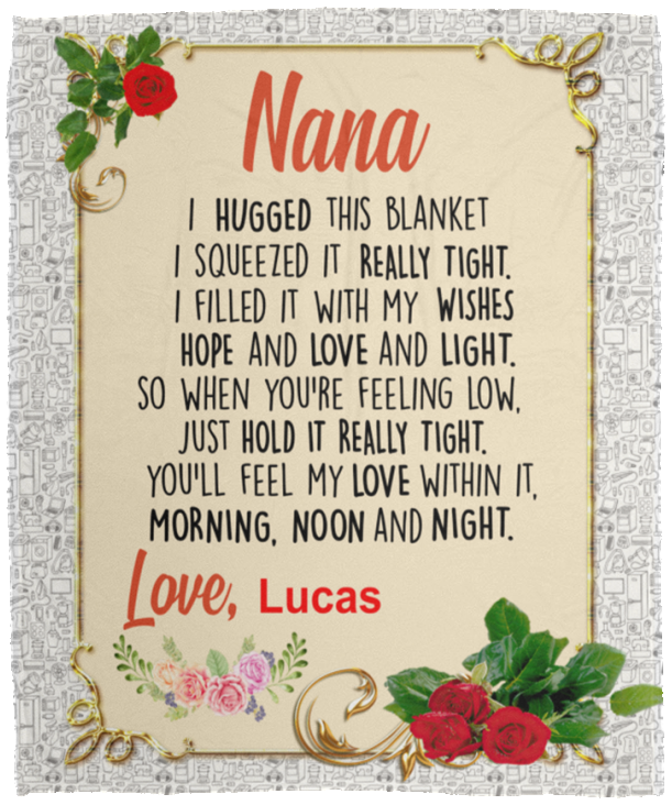 Lucas - VPM Cozy Plush Fleece Blanket - 50x60