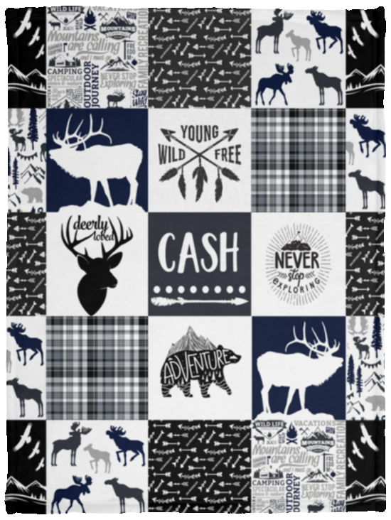 Cash - VPS Cozy Plush Fleece Blanket - 30x40