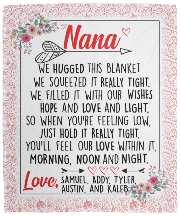 Samuel, Addy, Tyler, Austin, and Kaleb - VPM Cozy Plush Fleece Blanket - 50x60