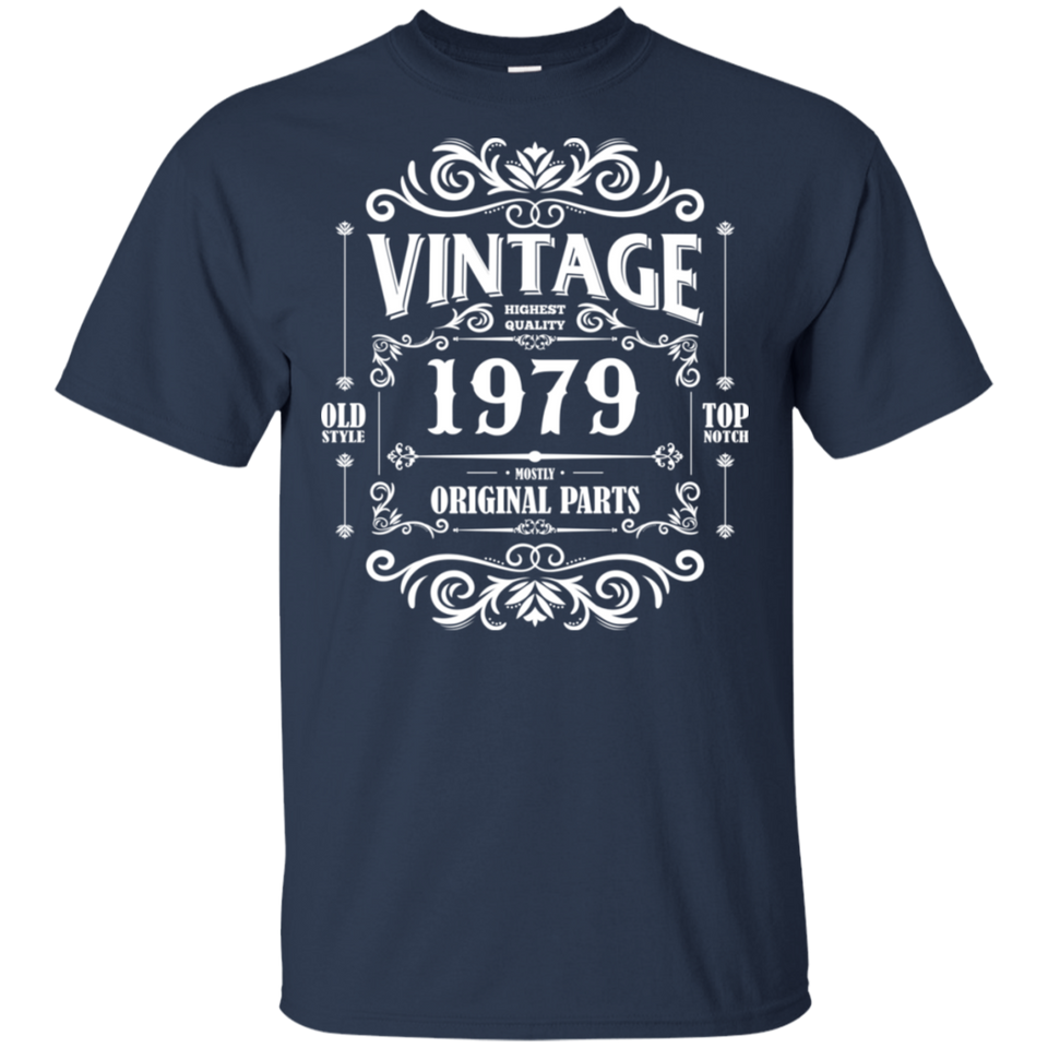 40th Birthday Vintage 1979 Mostly All Original Parts T-Shirt (G200 Gildan Ultra Cotton Men's T-Shirt)
