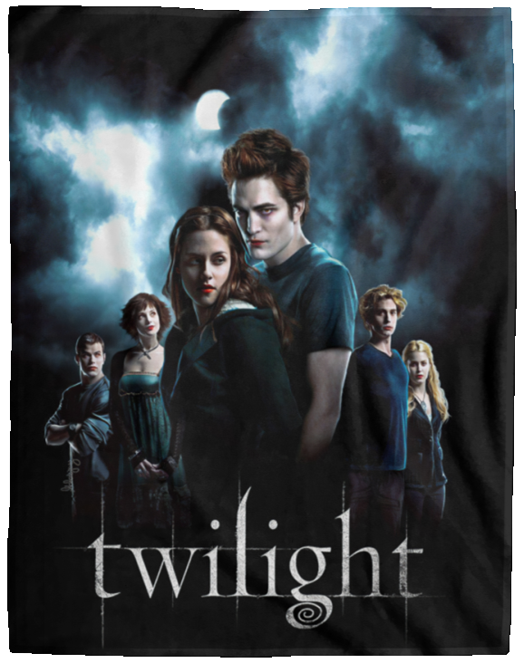 The Twilight Saga Sherpa Fleece Blanket, The Twilight Saga Blanket Gift Ideas VPL Cozy Plush Fleece Blanket - 60x80