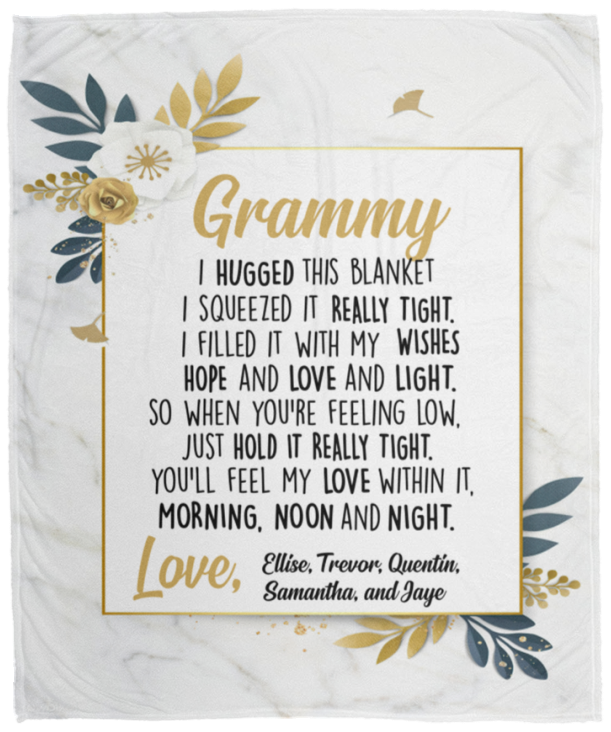 Ellise, Trevor, Quentin, Samantha, and Jaye - VPM Cozy Plush Fleece Blanket - 50x60