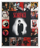 Scarface Blanket, Gangster Movies Quilt, Fleece, Sherpa Blanket VPM Cozy Plush Fleece Blanket - 50x60